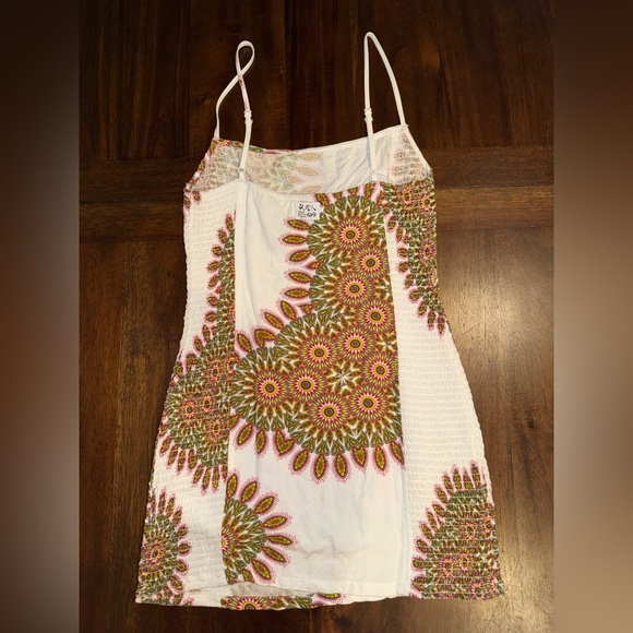 RVCA Kelsey Brookes ANP Serotonin Sun Dress Cloud NWOT Women’s Size Small - Picture 7 of 10